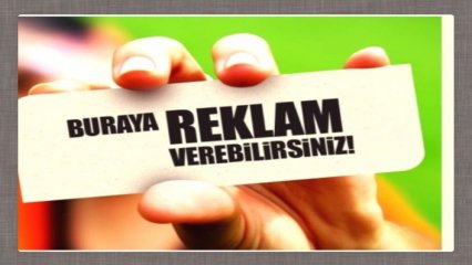 REKLAMINIZI  BURAYA VEREBİLİRSİNİZ!!!