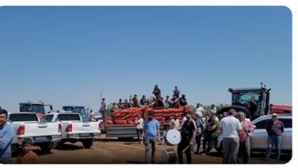 ÇİFTÇİLER İKTİDARI PROTESTO ETTİ 