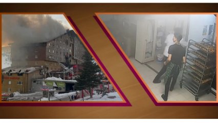 KARTALKAYA YANGININDA SKANDAL GÖRÜNTÜLER 