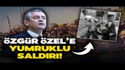ÖZGÜR ÖZELE YUMRUKLU SALDIRI 