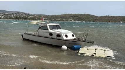 BODRUM'DA FIRTINA FELAKETİ‼️
